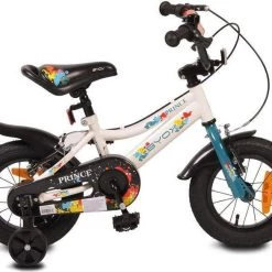 Byox Ποδήλατο 12″ Prince V-Br Λευκό (164738)
