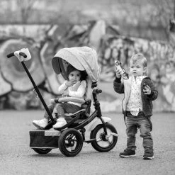 Lorelli Ποδήλατο Τρίκυκλο 3 Σε 1 Τέντα-Καλάθι-Υποπόδιο- Μπάρα Προστασίας Jaguar Green Luxe (10050290017) -Ποδήλατα, τρίκυκλα, rollers, scooters Κατάστημα 200235 2