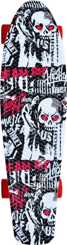 Byox Τροχοσανίδα 22″ Skull Led (107982) 1 Byox Τροχοσανίδα 22″ Skull Led (107982)