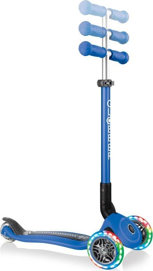 Πατίνι Globber Primo Foldable Fantasy Lights – Racing Blue (434-100) 4 Πατίνι Globber Primo Foldable Fantasy Lights – Racing Blue (434-100) - Image 4