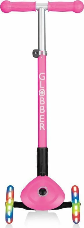 Πατίνι Globber Primo Foldable Fantasy Lights – Pink Flowers (434-110) 2 Πατίνι Globber Primo Foldable Fantasy Lights – Pink Flowers (434-110) - Image 2