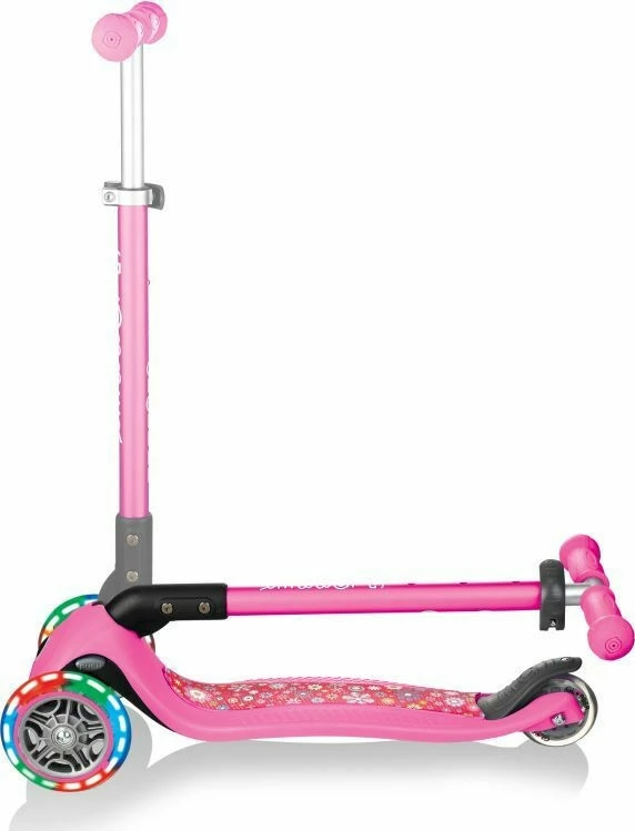 Πατίνι Globber Primo Foldable Fantasy Lights – Pink Flowers (434-110) 5 Πατίνι Globber Primo Foldable Fantasy Lights – Pink Flowers (434-110) - Image 5