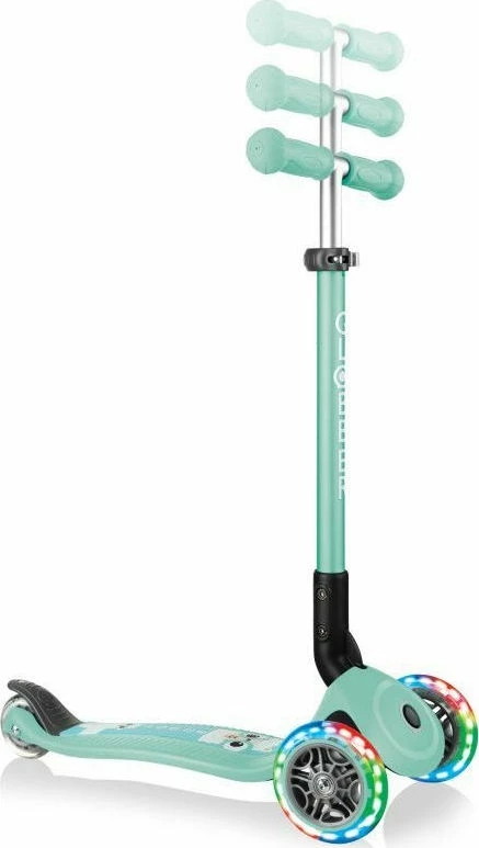 Πατίνι Globber Primo Foldable Fantasy Lights – Mint Lama (434-206) 2 Πατίνι Globber Primo Foldable Fantasy Lights – Mint Lama (434-206) - Image 2