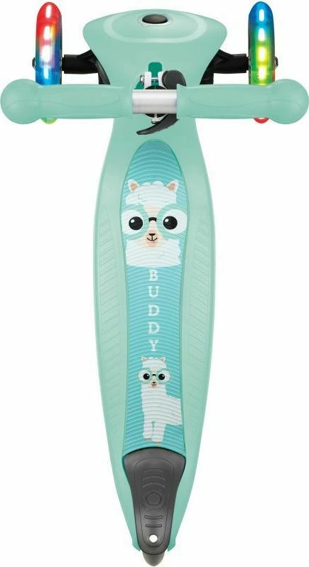 Πατίνι Globber Primo Foldable Fantasy Lights – Mint Lama (434-206) 3 Πατίνι Globber Primo Foldable Fantasy Lights – Mint Lama (434-206) - Image 3