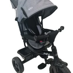 Ποδήλατο Τρίκυκλο Joyful Γκρι Eva Tires 9μ+ (B31-7-YM09) -Ποδήλατα, τρίκυκλα, rollers, scooters Κατάστημα 200619 2