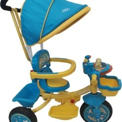 Ποδήλατο Τρίκυκλο Joyful Μπλε Με Φως Και Ήχο 18μ+ (B29-2/D37-B08) -Ποδήλατα, τρίκυκλα, rollers, scooters Κατάστημα 200620 1