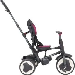 QPlay Ποδήλατο Τρίκυκλο Q Play Rito Eva 3 In 1 Purple Deluxe Αναδιπλούμενο Με Τέντα, Καλάθι, Υποπόδιο (01-1212037-05) -Ποδήλατα, τρίκυκλα, rollers, scooters Κατάστημα 203059 3
