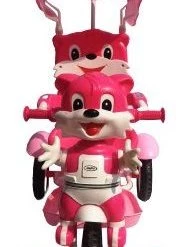 Joyful Παιδικο Τρικυκλο Ποδηλατο Ροζ Σκυλάκι Με Τεντα Και Καλαθι (709-2 A-03/A-06) -Ποδήλατα, τρίκυκλα, rollers, scooters Κατάστημα 210742 2 1