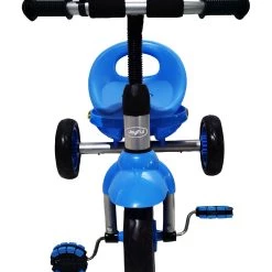 Ποδήλατο Τρίκυκλο Joyful Μπλε Με Καλάθι Και Κόρνα (704EVA B-07/G-02) -Ποδήλατα, τρίκυκλα, rollers, scooters Κατάστημα 210744 2 1