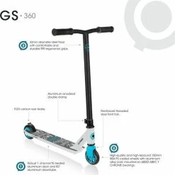 Globber Πατίνι Stunt GS 360 Black-Red (620-102) -Ποδήλατα, τρίκυκλα, rollers, scooters Κατάστημα 211320 4