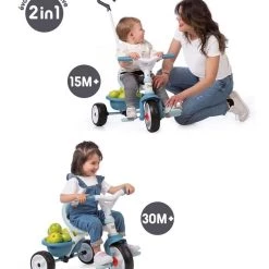 Ποδήλατο Τρίκυκλο Smoby Be Move Blue (740331) -Ποδήλατα, τρίκυκλα, rollers, scooters Κατάστημα 211926 2