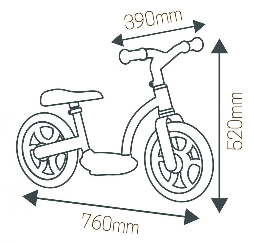 Smoby Ποδήλατο Ισορροπίας Comfort (770126) 5 Smoby Ποδήλατο Ισορροπίας Comfort (770126) - Image 5