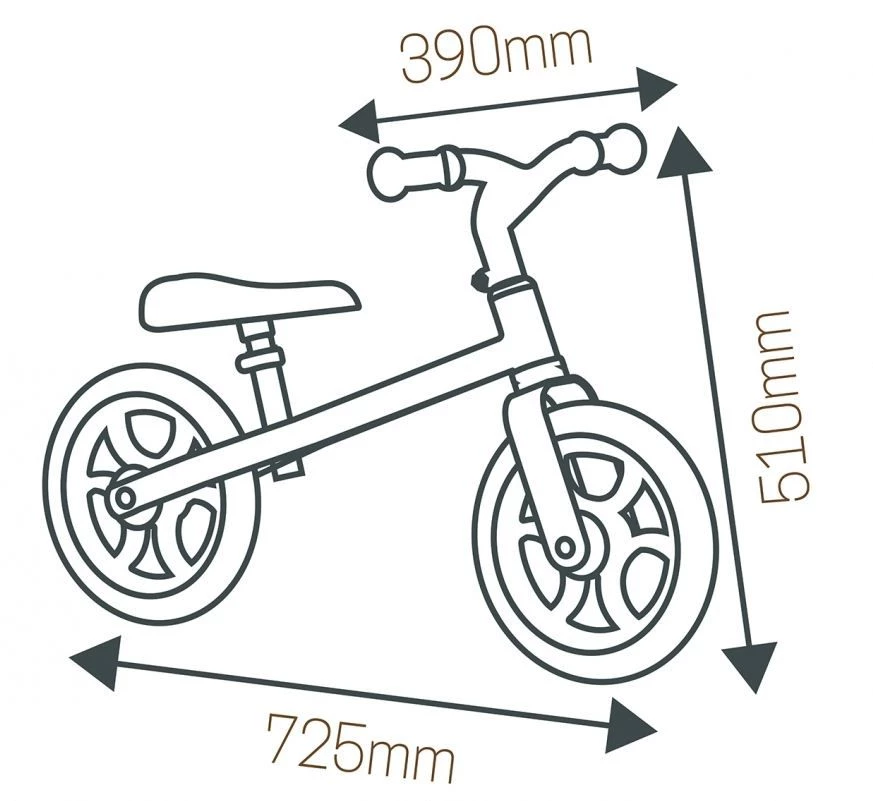 Smoby Ποδήλατο Ισορροπίας First Bike (770210) 5 Smoby Ποδήλατο Ισορροπίας First Bike (770210) - Image 5