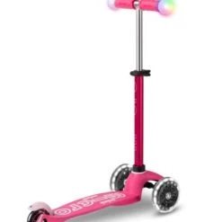 Micro Πατίνι Mini Micro Deluxe Magic Led Pink (MMD130) -Ποδήλατα, τρίκυκλα, rollers, scooters Κατάστημα 212173 2