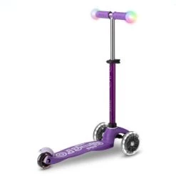 Micro Πατίνι Mini Micro Deluxe Magic Led Purple (MMD129) -Ποδήλατα, τρίκυκλα, rollers, scooters Κατάστημα 212174 2