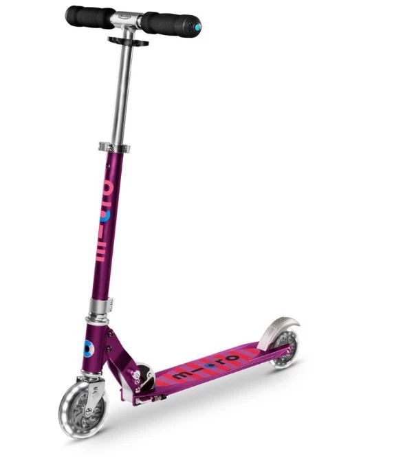 Micro Πατίνι Sprite Led Purple Stripe (SA0219) 1 Micro Πατίνι Sprite Led Purple Stripe (SA0219)