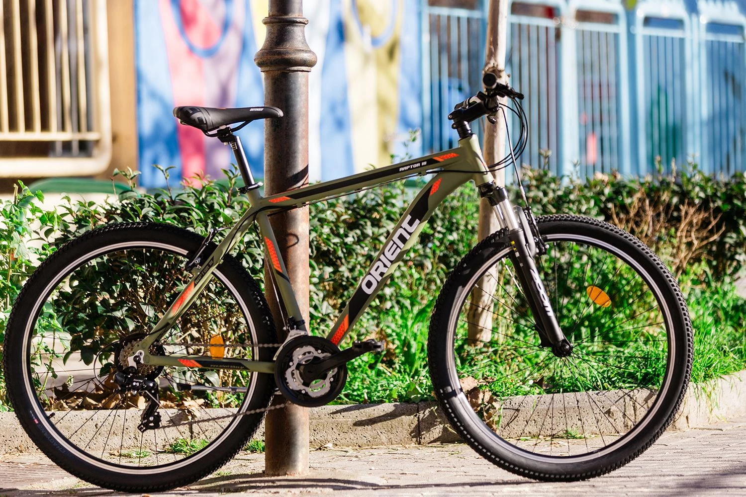 Ποδήλατο Orient Raptor III 27.5″ 21Sp Πράσινο (151461) 2 Ποδήλατο Orient Raptor III 27.5″ 21Sp Πράσινο (151461) - Image 2