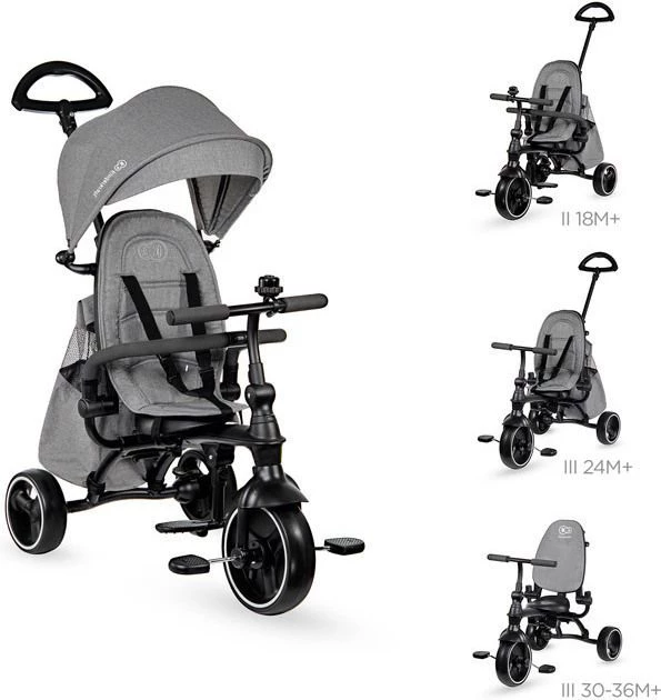 Kinderkraft Τρίκυκλο Ποδηλατάκι Jazz Grey (KKRJAZZGRY0000) 5 Kinderkraft Τρίκυκλο Ποδηλατάκι Jazz Grey (KKRJAZZGRY0000) - Image 5