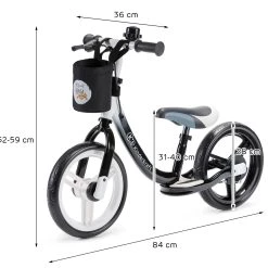 Kinderkraft Balance Bike Space Sapphire Blue (KRSPAC00BLU0000) -Ποδήλατα, τρίκυκλα, rollers, scooters Κατάστημα 213591 3