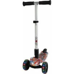 AS το καλό παιχνίδι Πατίνι Shoko Scooter Twist And Roll Xspeed Light Με Led Φως Fantasy Λευκό (5004-50510)
