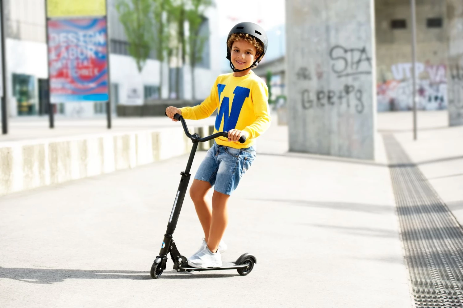 Πατίνι Micro Sprite Deluxe – Μαύρο (SA0200) 6 Πατίνι Micro Sprite Deluxe – Μαύρο (SA0200) - Image 6