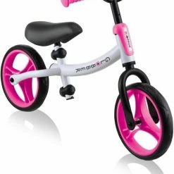 Geomag Ποδήλατο Globber Εκμάθησης New Go Bike White Neon Pink (610-262) -Ποδήλατα, τρίκυκλα, rollers, scooters Κατάστημα 221598 1