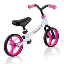 Geomag Ποδήλατο Globber Εκμάθησης New Go Bike White Neon Pink (610-262) -Ποδήλατα, τρίκυκλα, rollers, scooters Κατάστημα 221598 2