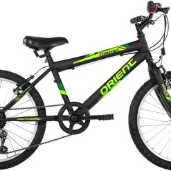 Orient Ποδήλατο Παιδικό 20” MTB Comfort Man 6 Ταχυτήτων Μαύρο-Πράσινο (151315)