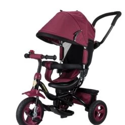 MG Toys Παιδικο Τρικυκλο Ποδηλατο Luxury Colour Seat Turning System Σε Μπορντω Χρωμα (668900) -Ποδήλατα, τρίκυκλα, rollers, scooters Κατάστημα 668900 1