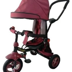 MG Toys Mg Παιδικο Τρικυκλο Ποδηλατο Luxury Colour Αναδιπλουμενο Σε Μπορντω Χρωμα (674590) -Ποδήλατα, τρίκυκλα, rollers, scooters Κατάστημα 674590 1