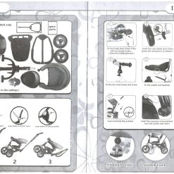 MG Toys Mg Παιδικο Τρικυκλο Ποδηλατο Luxury Colour Αναδιπλουμενο Σε Μπορντω Χρωμα (674590) -Ποδήλατα, τρίκυκλα, rollers, scooters Κατάστημα 674590 2 1