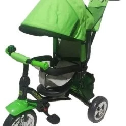 MG Toys Παιδικο Τρικυκλο Ποδηλατο Luxury Colour Λαχανι Με Μαυρο (680653)