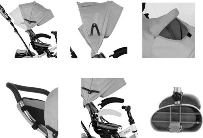 Lorelli Ποδηλατακι Τρικυκλο 3 Σε 1 Τεντα-Καλαθι-Υποποδιο-Μπαρα Προστασιας Neo Air Red (10050340004) 2 Lorelli Ποδηλατακι Τρικυκλο 3 Σε 1 Τεντα-Καλαθι-Υποποδιο-Μπαρα Προστασιας Neo Air Red (10050340004) - Image 2