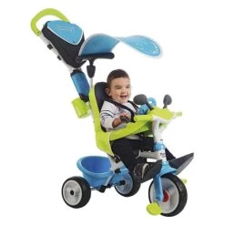 Παιδκό Ποδήλατο Τρίκυκλο Smoby Baby Driver Comfort Blue (741200) -Ποδήλατα, τρίκυκλα, rollers, scooters Κατάστημα 688040 3
