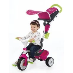 Παιδκό Ποδήλατο Τρίκυκλο Smoby Baby Driver Comfort PINK (741201) -Ποδήλατα, τρίκυκλα, rollers, scooters Κατάστημα 688041 2