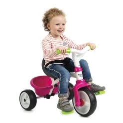 Παιδκό Ποδήλατο Τρίκυκλο Smoby Baby Driver Comfort PINK (741201) -Ποδήλατα, τρίκυκλα, rollers, scooters Κατάστημα 688041 3