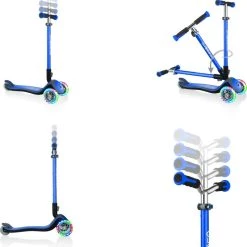 Πατινι Globber Elite Lights Navy Blue (444-400) 8 Πατινι Globber Elite Lights Navy Blue (444-400) -Ποδήλατα, τρίκυκλα, rollers, scooters Κατάστημα 688168 2