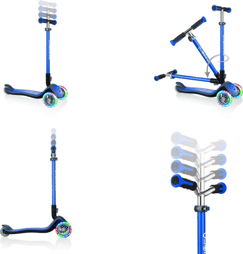 Πατινι Globber Elite Lights Navy Blue (444-400) 3 Πατινι Globber Elite Lights Navy Blue (444-400) - Image 3