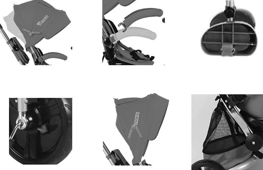 Lorelli Ποδηλατάκι Τρίκυκλο 3 Σε 1 Με Τέντα Καλάθι Υποπόδιο Μπάρα Προστασίας Jet Green Stars (10050351995) 2 Lorelli Ποδηλατάκι Τρίκυκλο 3 Σε 1 Με Τέντα Καλάθι Υποπόδιο Μπάρα Προστασίας Jet Green Stars (10050351995) - Image 2