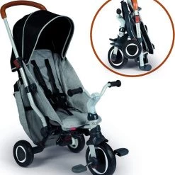Ποδήλατο Τρίκυκλο Smoby Robin Foldable (741300) -Ποδήλατα, τρίκυκλα, rollers, scooters Κατάστημα 690162 1