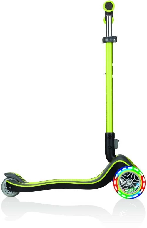 Πατίνι Globber Elite Deluxe Lights Lime Green (444-406) 2 Πατίνι Globber Elite Deluxe Lights Lime Green (444-406) - Image 2
