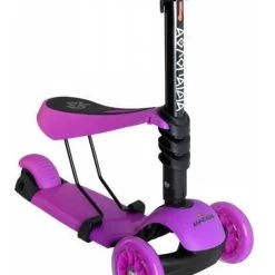 Πατίνι Scooter Παιδικό 3 σε 1 Φούξια (002.61211/FU) -Ποδήλατα, τρίκυκλα, rollers, scooters Κατάστημα 690236 1