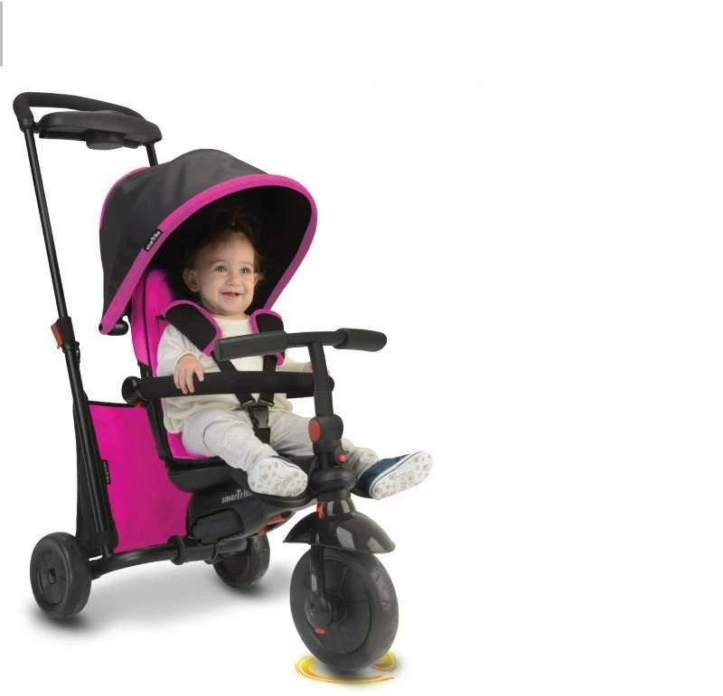 Smartrike Smartfold 500 Ποδήλατο Τρίκυκλο Ροζ Μπαστούνι-Μπάρα Προστασίας (5050200) 1 Smartrike Smartfold 500 Ποδήλατο Τρίκυκλο Ροζ Μπαστούνι-Μπάρα Προστασίας (5050200)