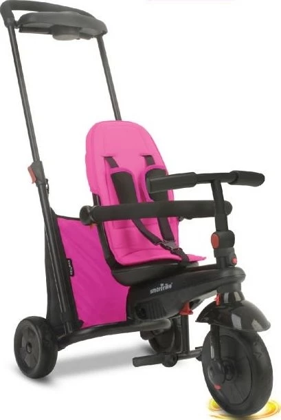 Smartrike Smartfold 500 Ποδήλατο Τρίκυκλο Ροζ Μπαστούνι-Μπάρα Προστασίας (5050200) 3 Smartrike Smartfold 500 Ποδήλατο Τρίκυκλο Ροζ Μπαστούνι-Μπάρα Προστασίας (5050200) - Image 3
