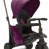 Smartrike Smartfold 500 Ποδήλατο Τρίκυκλο Μωβ Μπαστούνι-Μπάρα Προστασίας (5050600)