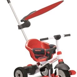 Smartrike Fisher Price Charm Plus Ποδήλατο Τρίκυκλο Κόκκινο Μπαστούνι-Μπάρα Προστασίας (3250533)
