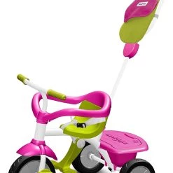 Smartrike Play Plus Ποδήλατο Τρίκυκλο Ροζ Μπαστούνι-Μπάρα Προστασίας (1470200)