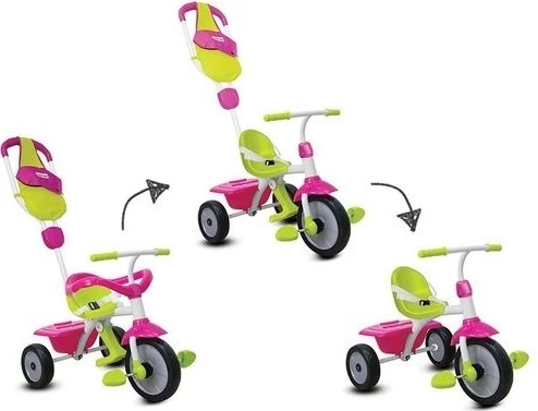 Smartrike Play Plus Ποδήλατο Τρίκυκλο Ροζ Μπαστούνι-Μπάρα Προστασίας (1470200) 2 Smartrike Play Plus Ποδήλατο Τρίκυκλο Ροζ Μπαστούνι-Μπάρα Προστασίας (1470200) - Image 2