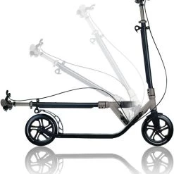 Πατίνι Globber One Nl 230 Titanium Lead Grey With Brake (479-102) -Ποδήλατα, τρίκυκλα, rollers, scooters Κατάστημα 695565 4