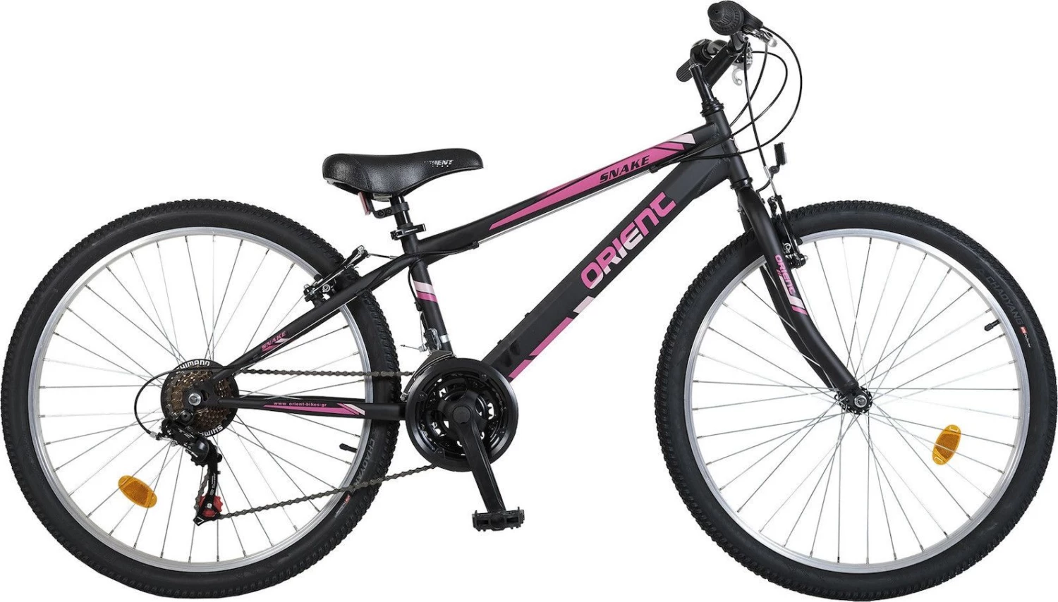 Orient Ποδήλατο 26″ MTB Snake 21 Sp Μαύρο – Φουξ (151410) 1 Orient Ποδήλατο 26″ MTB Snake 21 Sp Μαύρο – Φουξ (151410)